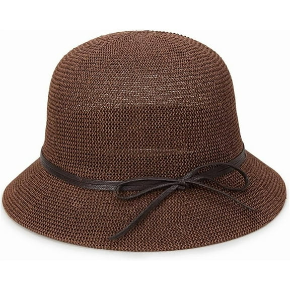 YooGuoGuo 1920s Vintage Women Crochet Bucket Hat Breathable Summer Beach Sun Cap Outdoor Travel Hat