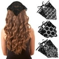 thumbnail image 1 of YooGuoGuo 3Pcs Lace Hair Scarf Headband for Women Triangle Hair Bandanas 1950s Retro Bandana Headband Tassels White Head Covering Vintage Headscarf Daisy Kerchief White, 1 of 8