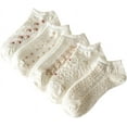 thumbnail image 1 of YooGuoGuo 5/6/10 Cute Floral Socks Cartoon Soft Ankle Socks Low Cut Socks for Women Lady Girls Teen, 1 of 9