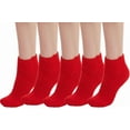 thumbnail image 1 of YooGuoGuo 5 Pairs Womens Fuzzy Socks Soft Winter Warm Solid Socks for Ladies, 1 of 7