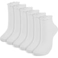 thumbnail image 1 of YooGuoGuo Ankle Ruffle Socks Women - Cute Crew Frilly Sock - Low Cut Cotton Socks, 1 of 6