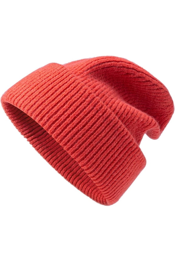 Beanie for Women and Men – Soft Warm Winter Hat, Unisex Cuffed Beanie, Thick and Stretchy Knitted Skull Cap