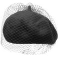 thumbnail image 1 of YooGuoGuo Beret Hat for Women Mystery Net Veil Style Womens Autumn Winter Warm Wool Outdoor Elegant Beanies Bonnet Cap, 1 of 7
