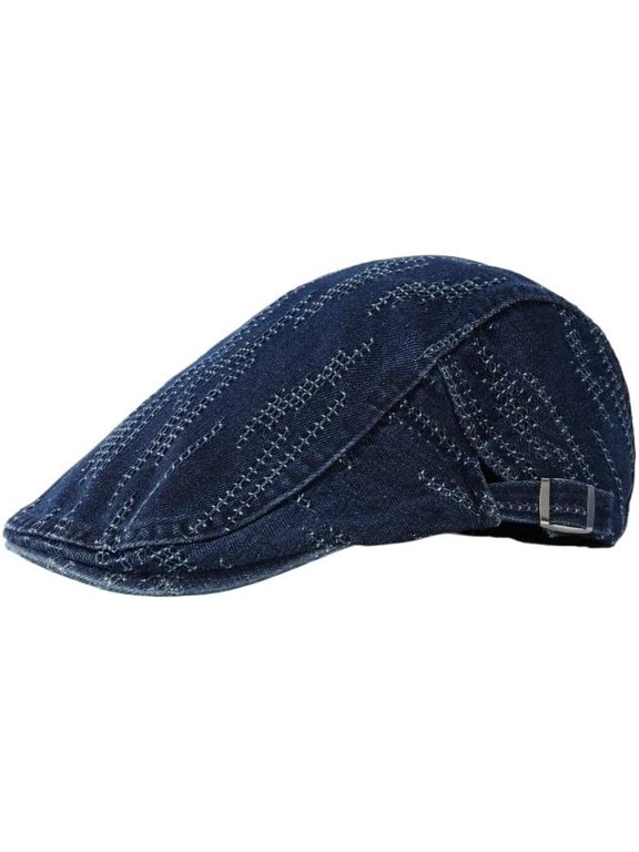 Berey British Retro Pure Cotton Cap for All Seasons - Spring, Summer, Autumn, Winter