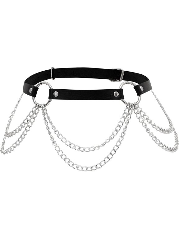 Black PU leather Belt, Emo Belt, Punk Belt, Grunge Belt, Gothic Belt, Goth Accessories, Punk Accessories, Costume Accessories