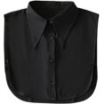 thumbnail image 1 of YooGuoGuo Chiffon Detachable Fake Collar,Half Shirt Blouse Dickey Collar Faux False Collar Elegant for Women Girls, 1 of 7