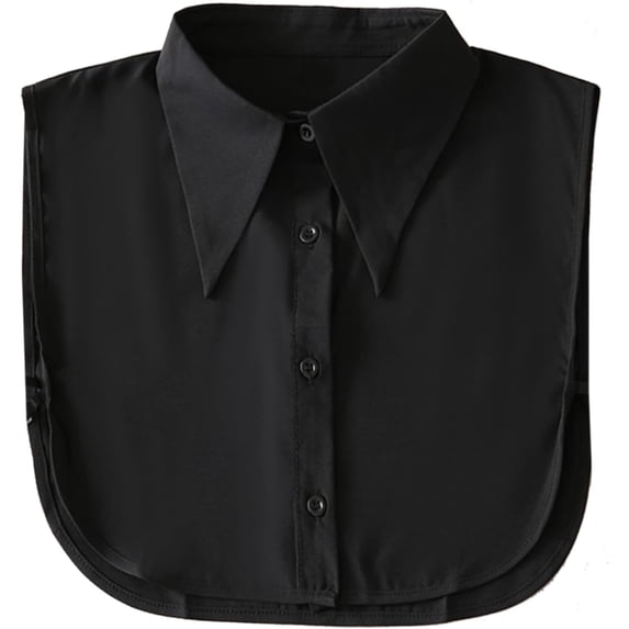 YooGuoGuo Chiffon Detachable Fake Collar,Half Shirt Blouse Dickey Collar Faux False Collar Elegant for Women Girls