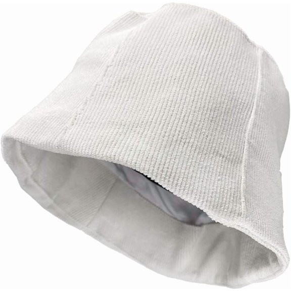 YooGuoGuo Corduroy Bucket Hat Packable Reversible Fisherman Hat Windproof Fall Winter Hat Travel Beach Summer Cap Boonie Cap