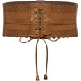 thumbnail image 1 of YooGuoGuo Costume Belts for Women Wide Elastic Waist Cinch Belts Lace-up Corset Belts, 1 of 6