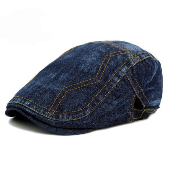 YooGuoGuo Cotton Gorras Planas Male Beret Hats Vintage Flat Cap Boinas Berets New Fashion Denim Beret Cap Casquette Cap