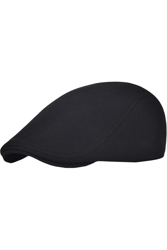 Cotton Newsboy Hats for Men Women Soft Beret Flat Cap Driver Retro Vintage Soft Casual Baker Newsboy Cap Hat