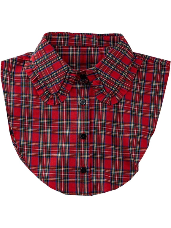 Cute Tratan Fake Collar Shirt Detachable,Versatile Accessories Dickey Collars Blouse Top for Women Girls Favors