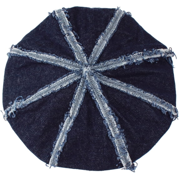 YooGuoGuo Denim Beret Hat Breathable Cotton Jeans Retro Style British Beanie Hat for Women Girls