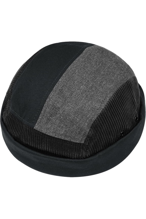 Docker Cap Casual Brimless Hats for Men Skullcap Beanie Worker Sailor Cap Retro Rolled Cuff Harbour Hat 5 Panel Hats