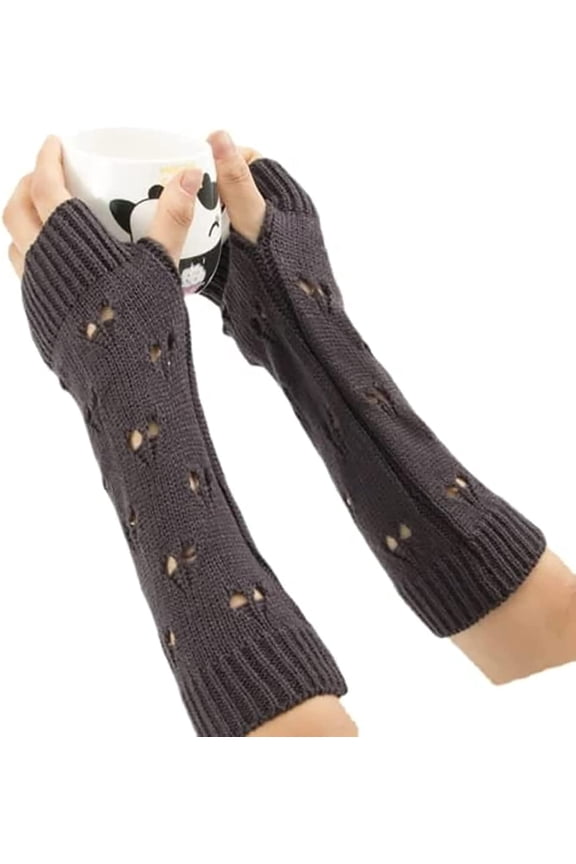 Fairy Grunge Gloves Alt Emo Goth Accessories Fingerless Ripped Long Sleeve Arm Warmers Y2k Gyaru Arm Sleeve Harajuku