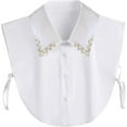 thumbnail image 1 of YooGuoGuo Fake Collar Detachable Blouse Dickey Collar Half Shirts Faux False Collar for Women & Girls Favors, 1 of 6
