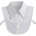 thumbnail image 1 of YooGuoGuo Fake Collar Detachable Blouse Dickey Collar Half Shirts Faux False Collar for Women & Girls Favors, 1 of 7