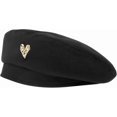 thumbnail image 1 of YooGuoGuo French Beret Hat French Paris Hat Elegant Trend Classic Beanie Hats Autumn Winter Casual Chic Cap, 1 of 9