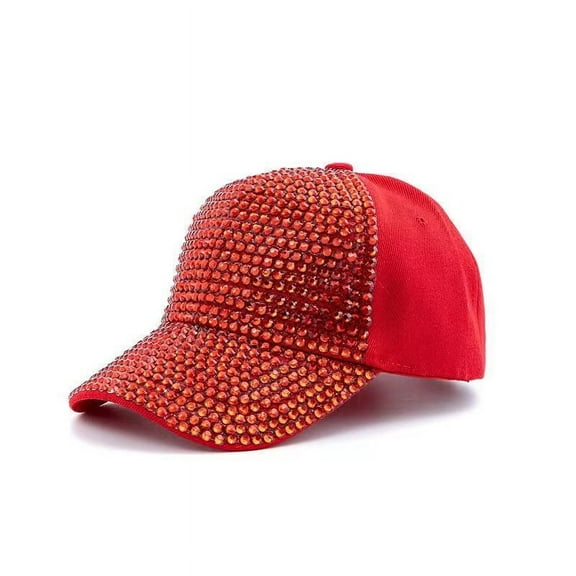 YooGuoGuo Hat Female Model New Version Of Colorful Diamond Mosaic Peaked Hat Female Spring And Autumn All Match Face Baseball Cap