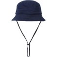 thumbnail image 1 of YooGuoGuo Kids Bucket Hat for Boy Summer UV Protection Sun Cap Unisex Fisherman Hat Girls Adjustable Chain Cotton Basin Hat, 1 of 8