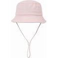 thumbnail image 1 of YooGuoGuo Kids Bucket Hat for Boy Summer UV Protection Sun Cap Unisex Fisherman Hat Girls Adjustable Chain Cotton Basin Hat, 1 of 8