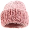 thumbnail image 1 of YooGuoGuo Knit Cuffed Beanie Hat for Women Plush Skull Cap Chunky Soft Stretch Winter Warm Crochet Hats Fuzzy Ski Cap, 1 of 4