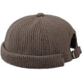 thumbnail image 1 of YooGuoGuo Knitted Docker Hat Retro Brimless Hat Fisherman Beanie Skullcap Rolled Cuff Harbour Hat Leon Hat for Autumn Winter, 1 of 7