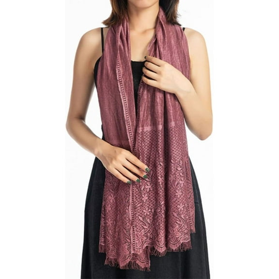 YooGuoGuo Lace Shawls and Wraps for Evening Dresses Party Scarcf Flower Mesh Wedding Accessories for Women and Bride