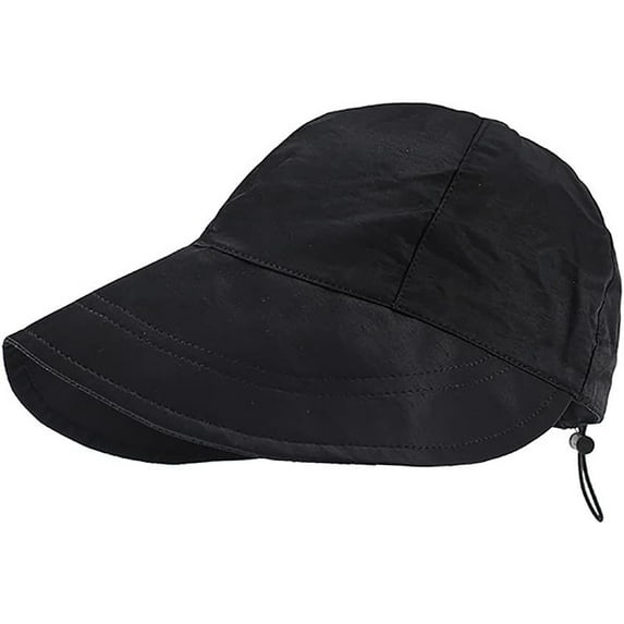 YooGuoGuo Lady's Quick Dry Foldable Soft Baseball Cap Jockey Cap Hiker Camper Cap UV Proof Sun Hat with Back Rope