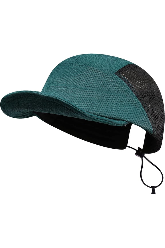 Men Quick Dry Baseball Cap 5 Panel Hat Lightweight Trucker Mesh Hats Workout Dad Hat Running Outdoor Sports Cap