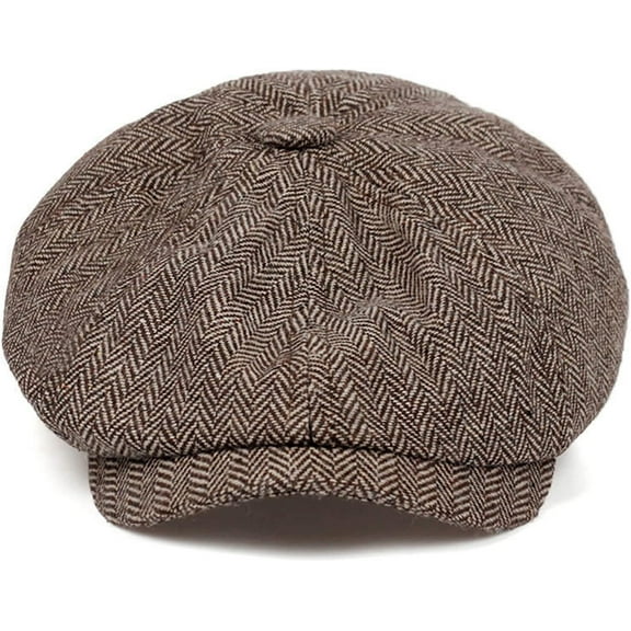 YooGuoGuo Mens Striped 8 Panel Ivy Newsboy Beret Painter Hats Caps