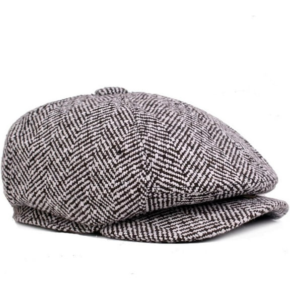 YooGuoGuo Mens Striped 8 Panel Ivy Newsboy Beret Painter Hats Caps