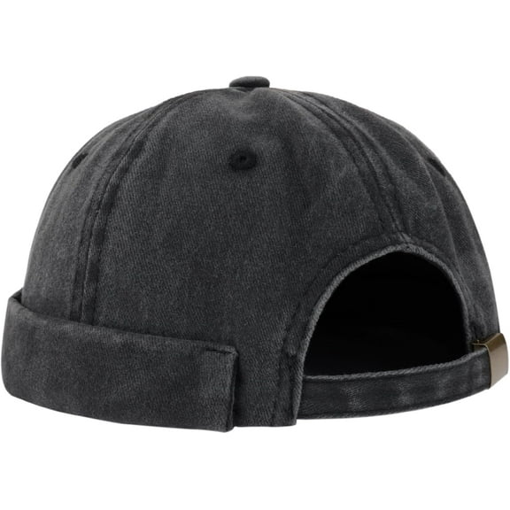 YooGuoGuo Mens Vintage Docker Cap Brimless Hat Docker Beanie Hat Adjustable Harbour Sailor Hat Skull Cap