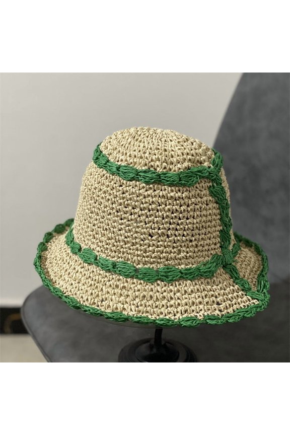 New Personalized Designer Get Ceramous Straw Hat Female Version Of The Summer Traveling Sunscreen Hats