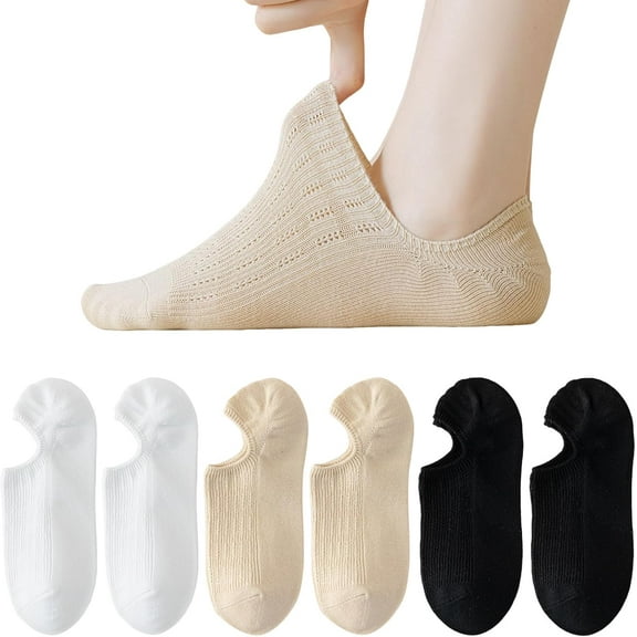 YooGuoGuo No Show Socks Womens Ankle Cotton Athletic Breathable Non Slip Casual Liner Socks
