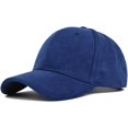 thumbnail image 1 of YooGuoGuo Outdoor Baseball Cap for Women Men Suede Solid Color Baseball Cap Relaxed Fit Adjustable Hat, 1 of 6
