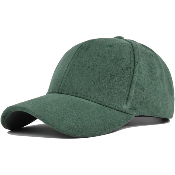 YooGuoGuo Outdoor Baseball Cap for Women Men Suede Solid Color Baseball Cap Relaxed Fit Adjustable Hat