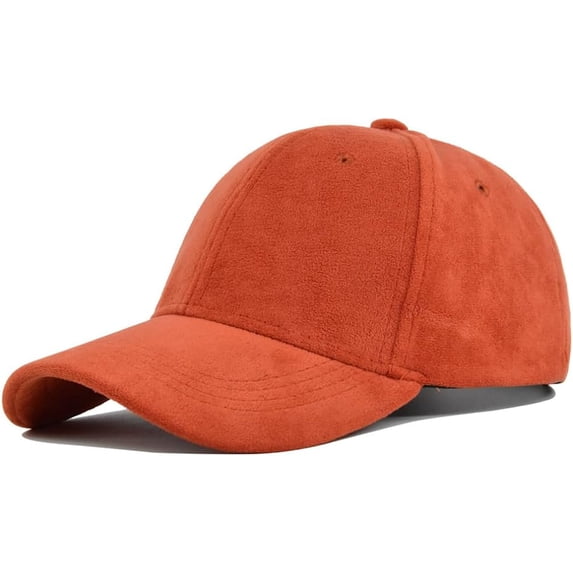 YooGuoGuo Outdoor Baseball Cap for Women Men Suede Solid Color Baseball Cap Relaxed Fit Adjustable Hat