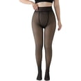 thumbnail image 1 of YooGuoGuo Plus Size Fleece Lined Tights Women Winter Warm Opaque Leggings Coqutte Thermal Pantyhose Sheer Stocking Alt Clothes, 1 of 7