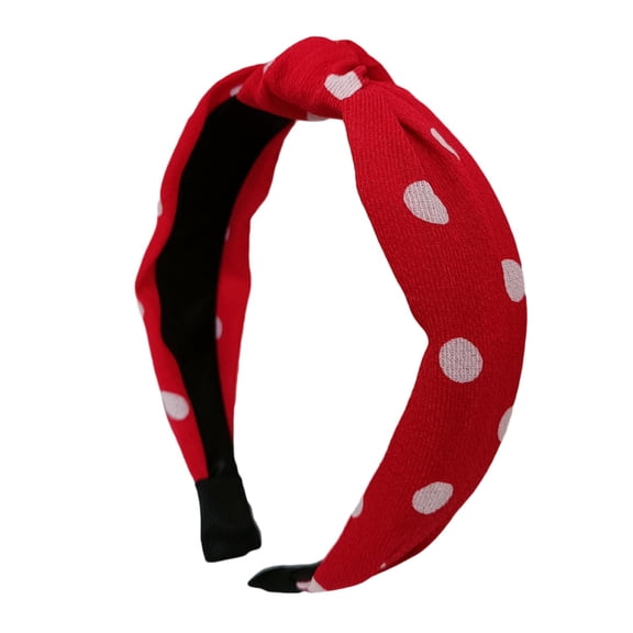 YooGuoGuo Polka Dot Headband Knotted Hair Accessories Head Band Hair Hoop for Women