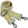 thumbnail image 1 of YooGuoGuo Purse Strap Replacement Crossbodyp Black Hardware Wide Shoulder Strap Adjustable Canvas Straps Guitar Style Straps, 1 of 6