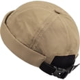 thumbnail image 1 of YooGuoGuo Quick Dry Brimless Hat Lightweight Daily Beanie Mesh Beanie Docker Cap Sailor Rolled Cuff Harbour Hat Casual Skullcap, 1 of 7