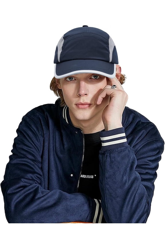 Quick Dry Cap Short Brim Baseball Caps Waterproof Outdoor Sports Hat Unstructured Tucker Cap Breathable Summer Sun Cap