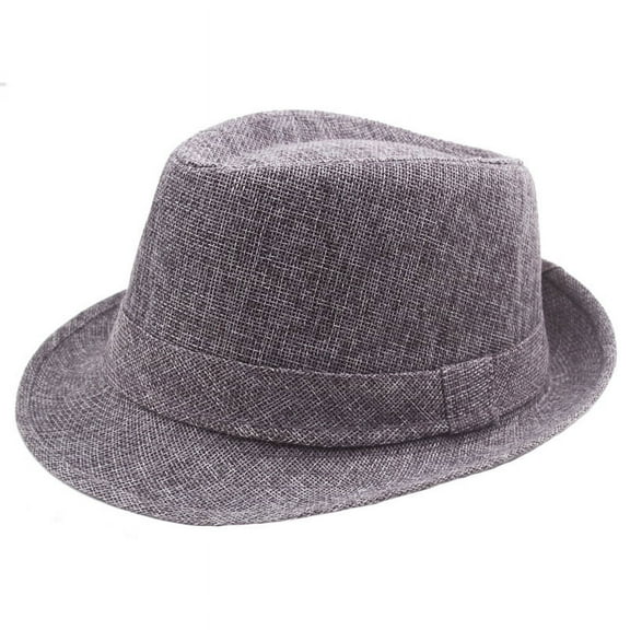 YooGuoGuo Retro Men Fedoras Top Jazz Felt Wide Brim Hat Summer Old Man Curling Caps Vintage Couple Cap Winter Chapeau Gentleman Sun Hat