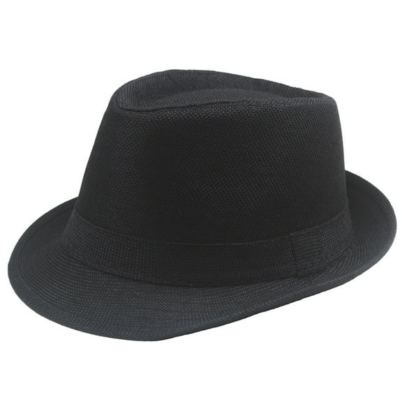 YooGuoGuo Retro Men Fedoras Top Jazz Felt Wide Brim Hat Summer Old Man Curling Caps Vintage Couple Cap Winter Chapeau Gentleman Sun Hat