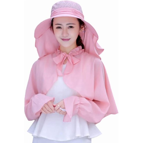 YooGuoGuo Roll Up Wide Brim Sun Visor UPF 50  UV Protection Sun Hat with Neck Protector