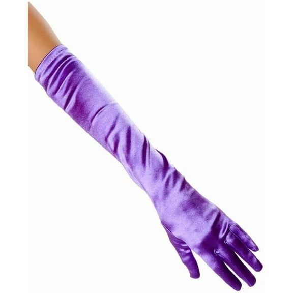 YooGuoGuo Roma Costume Stretch Satin Gloves, Long Satin Gloves