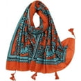 thumbnail image 1 of YooGuoGuo Scarf for Women Silk Fashion Scarf Floral Print Scarves for Women Pashmina Shawl and Wraps Lightweight Spring Summer, 1 of 4