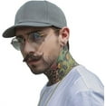 thumbnail image 1 of YooGuoGuo Short Bill Brim Dad Cap Unisex Classic Baseball Hat Anti Sweat Sunscreen Trucker Cap Hat, 1 of 7