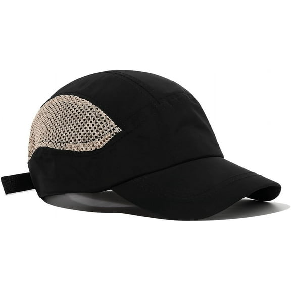 YooGuoGuo Short Brim Baseball Cap Mesh Trucker Caps Curved Brim Hat Low Profile Dad Hats Outdoors Cap Hiphop Dancing Snapback Cap